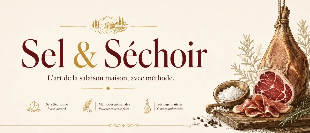 Sel & Séchoir — L'art de la salaison maison, avec méthode.