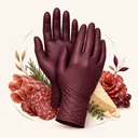 Gants nitrile alimentaires