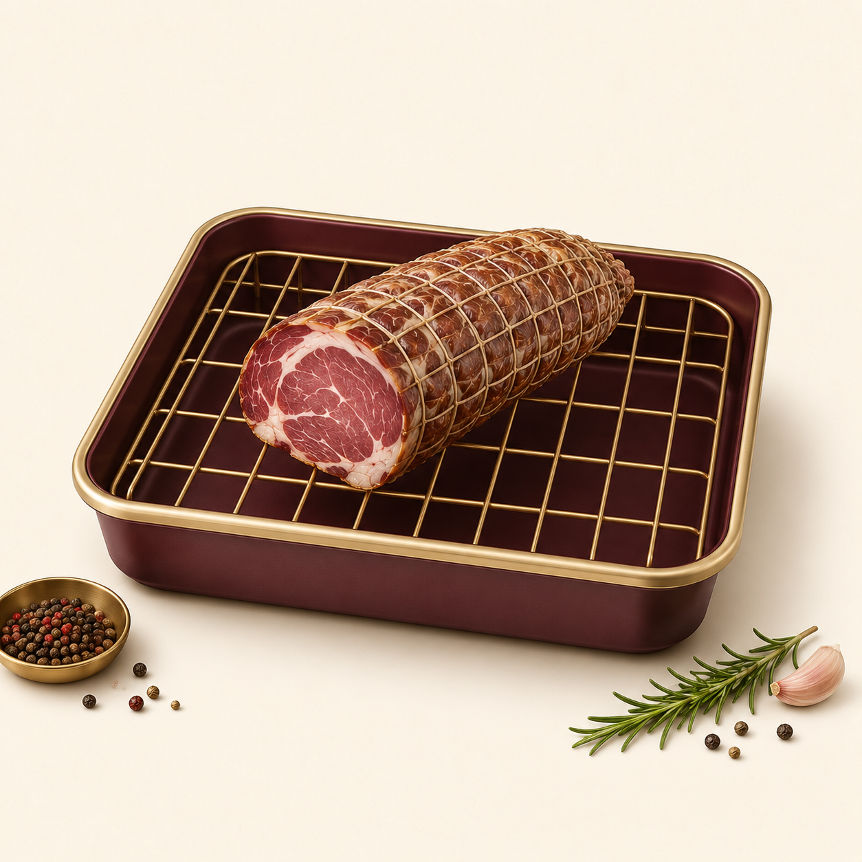 Bac alimentaire avec grille